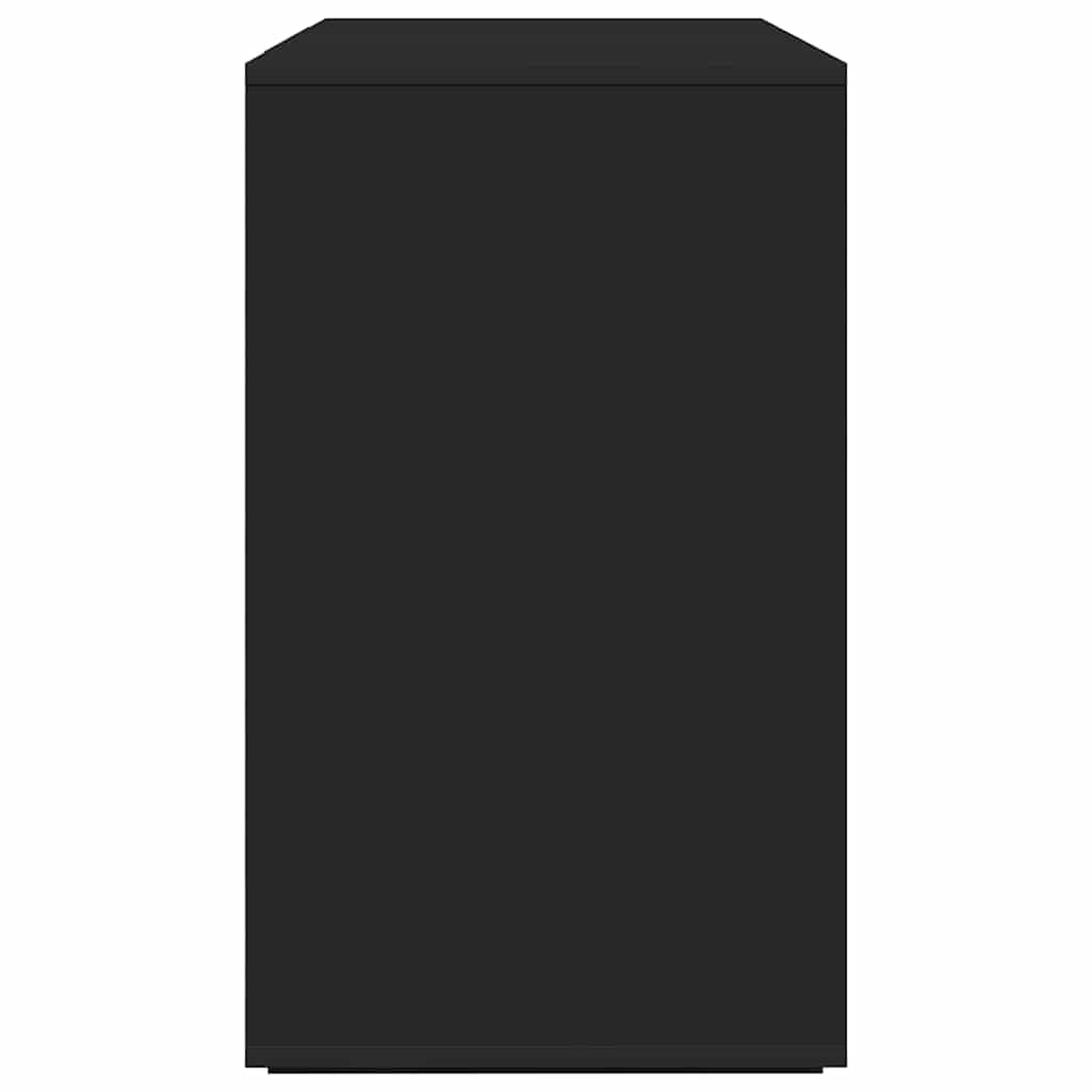 vidaXL Sideboard Black 120 x 41 x 75 cm Engineered wood