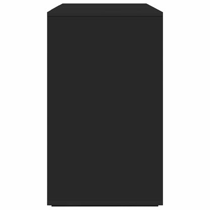 vidaXL Sideboard Black 120 x 41 x 75 cm Engineered wood