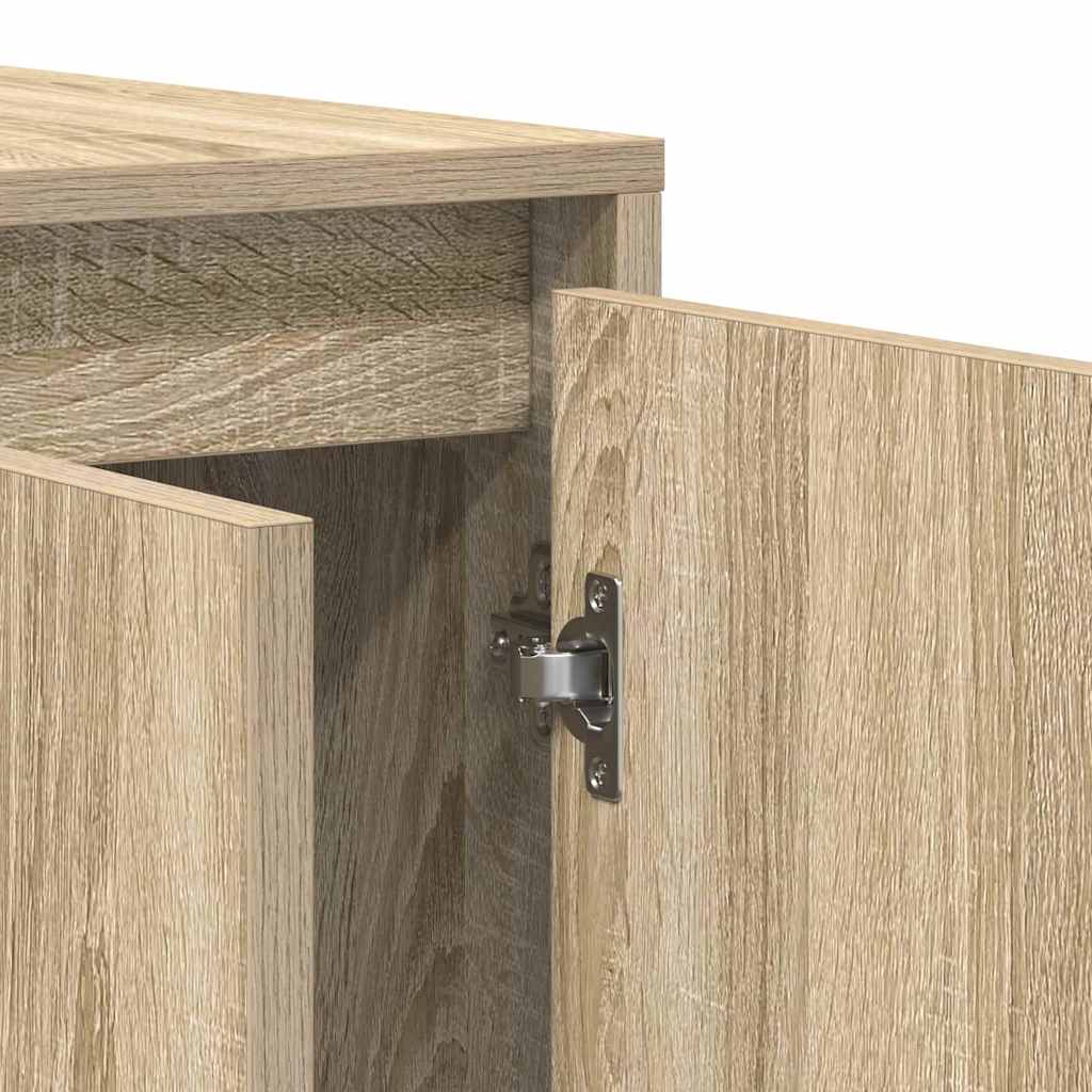vidaXL Sideboard Sonoma oak 120 x 41 x 75 cm Engineered wood