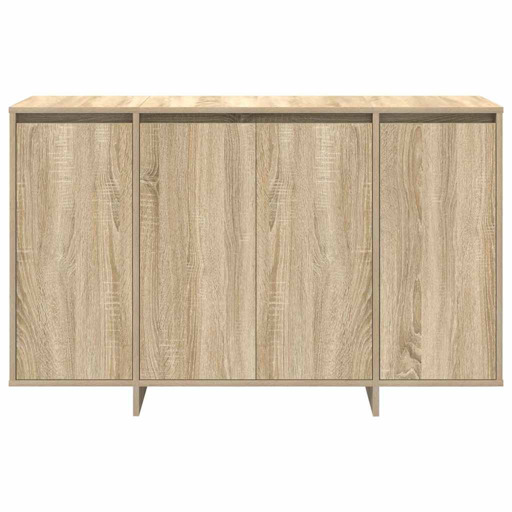 vidaXL Sideboard Sonoma oak 120 x 41 x 75 cm Engineered wood