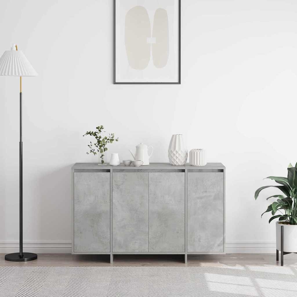 vidaXL Sideboard Concrete Grey 120 x 41 x 75 cm Engineered Wood