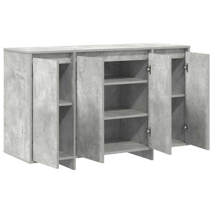 vidaXL Sideboard Concrete grey 120 x 41 x 75 cm Engineered wood