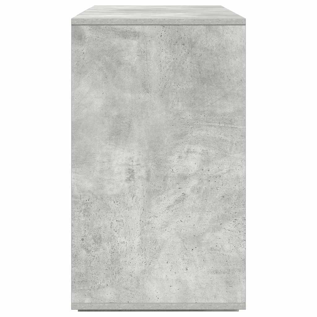 vidaXL Sideboard Concrete grey 120 x 41 x 75 cm Engineered wood