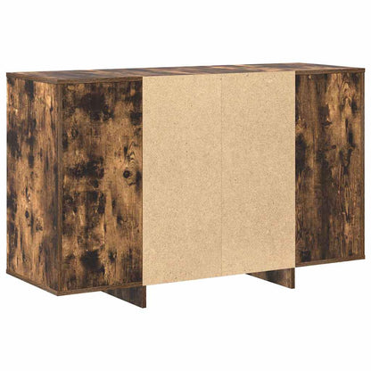 vidaXL Sideboard Smoked oak 120 x 41 x 75 cm Engineered wood
