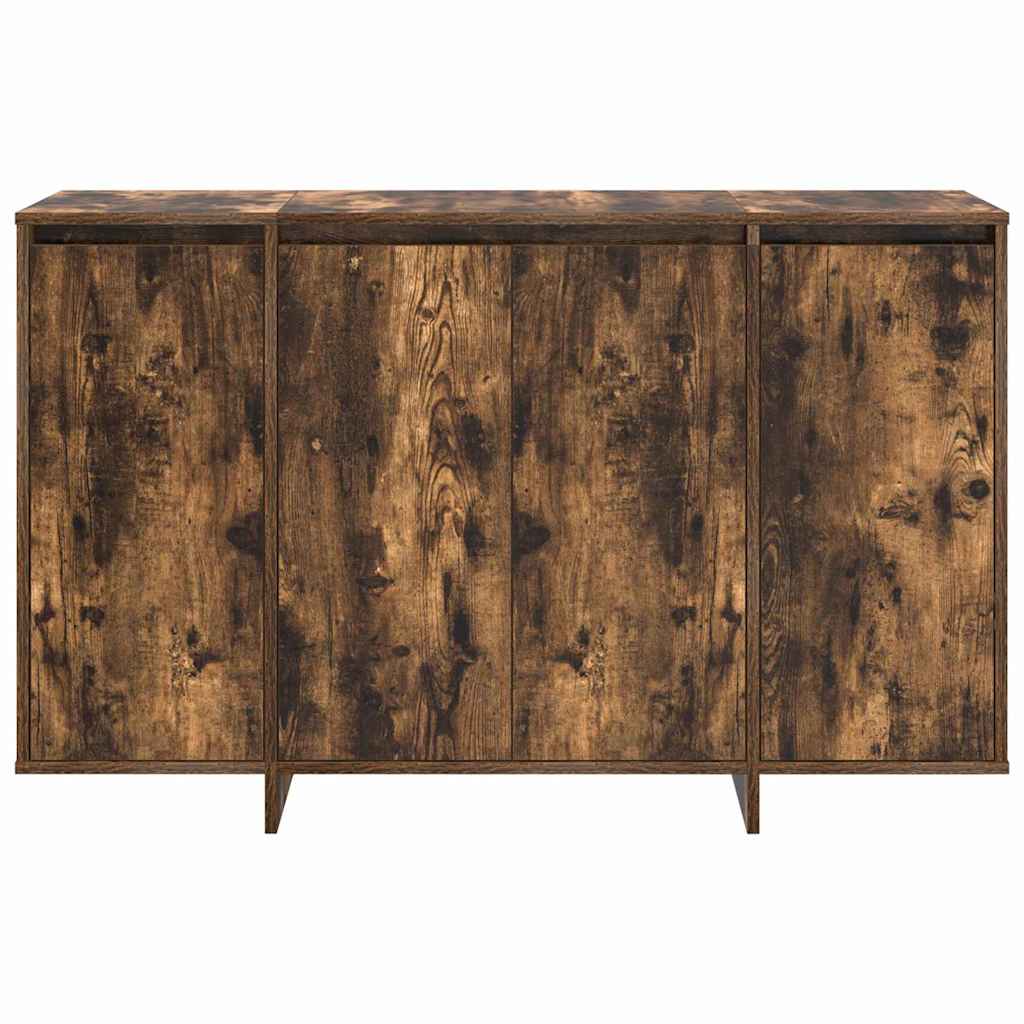 vidaXL Sideboard Smoked Oak 120 x 41 x 75 cm Engineered Wood