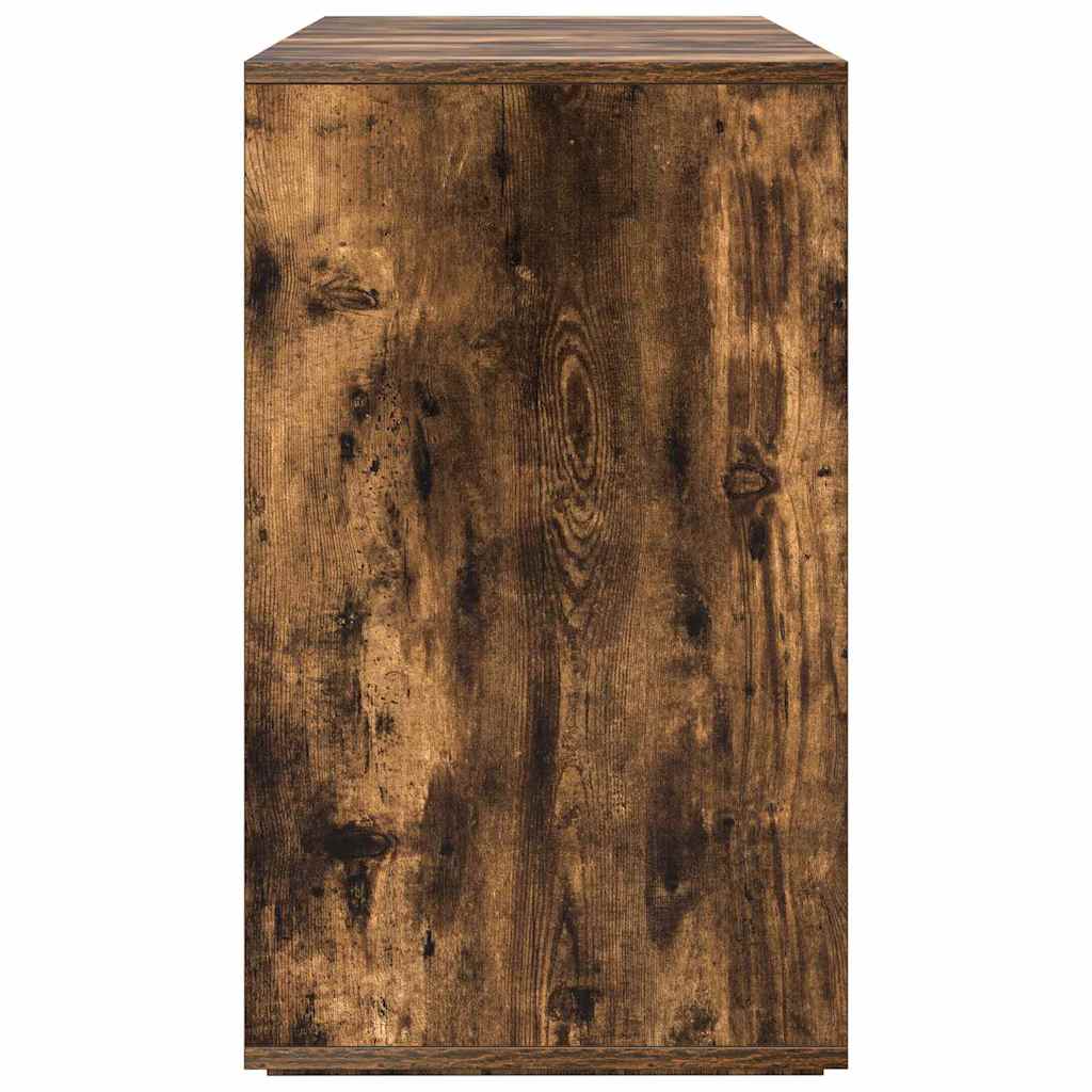 vidaXL Sideboard Smoked oak 120 x 41 x 75 cm Engineered wood