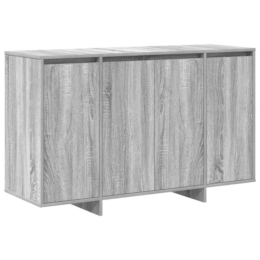 vidaXL Sideboard Grey Sonoma 120 x 41 x 75 cm Engineered Wood