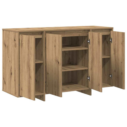 vidaXL Sideboard Artisan oak 120 x 41 x 75 cm Engineered wood