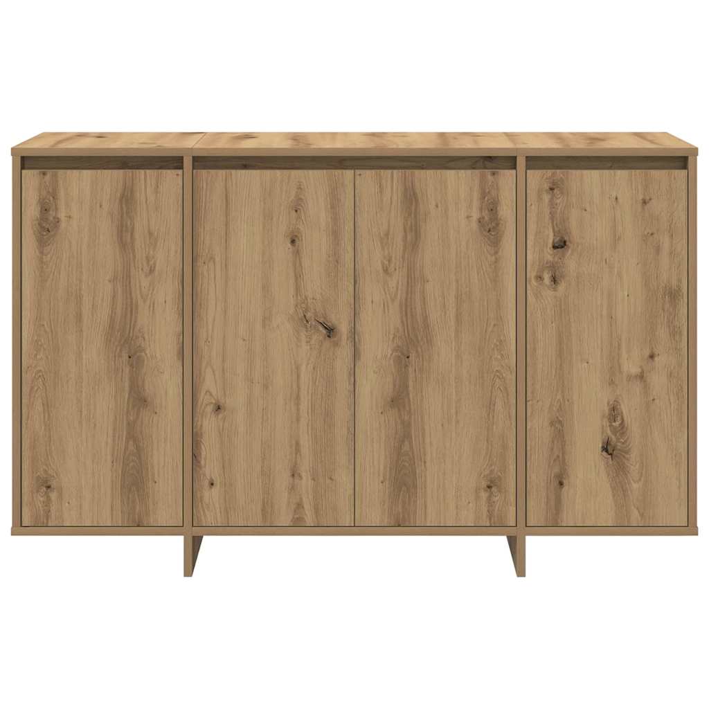 vidaXL Sideboard Artisan oak 120 x 41 x 75 cm Engineered wood