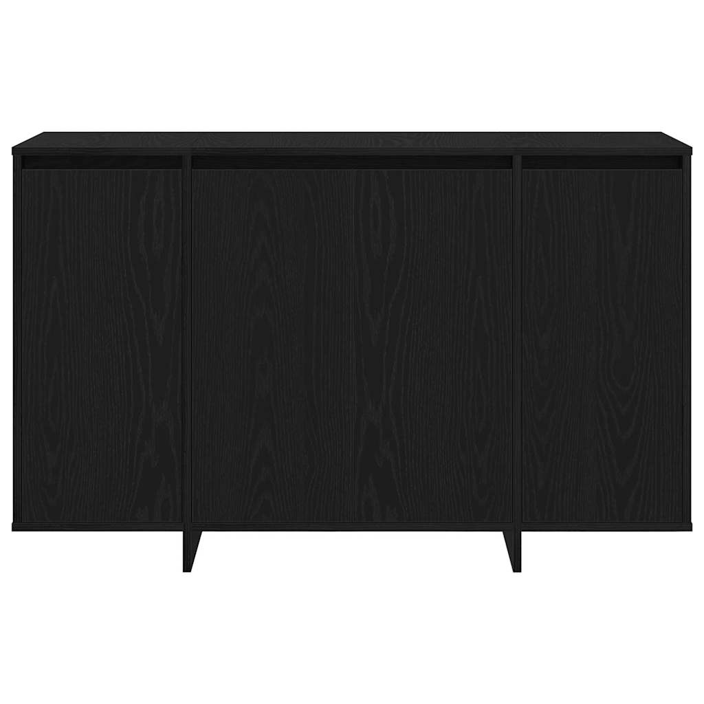 vidaXL Sideboard Black oak 120 x 41 x 75 cm Engineered wood