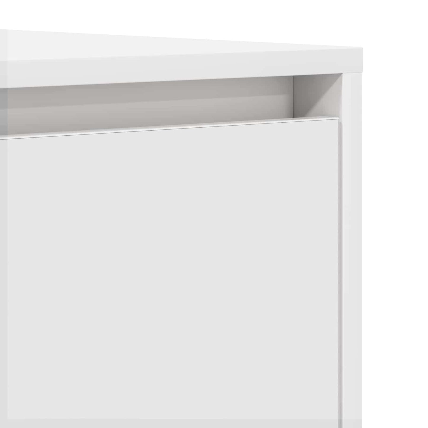 vidaXL Sideboard with Drawer White 120 x 41 x 75 cm Engineered Wood