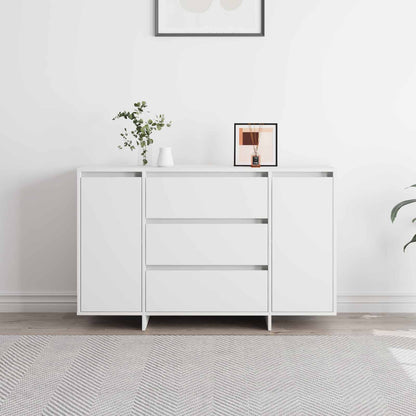 vidaXL Sideboard with Drawer White 120 x 41 x 75 cm Engineered Wood