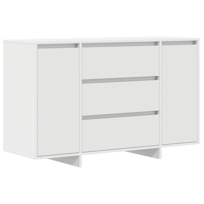 vidaXL Sideboard with Drawer White 120 x 41 x 75 cm Engineered Wood