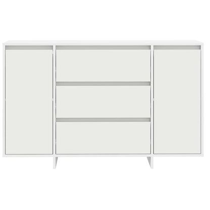 vidaXL Sideboard with Drawer White 120 x 41 x 75 cm Engineered Wood