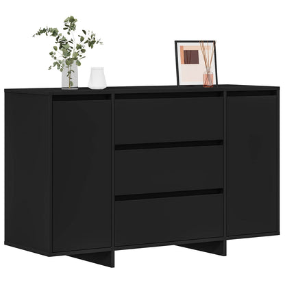vidaXL Sideboard Black 120 x 41 x 75 cm Engineered Wood