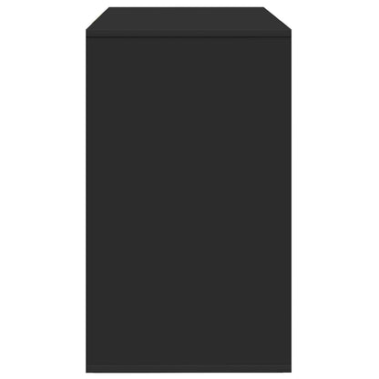 vidaXL Sideboard Black 120 x 41 x 75 cm Engineered Wood