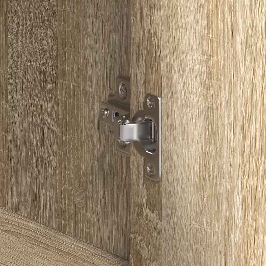 vidaXL Sideboard Sonoma Oak 120 x 41 x 75 cm Engineered Wood