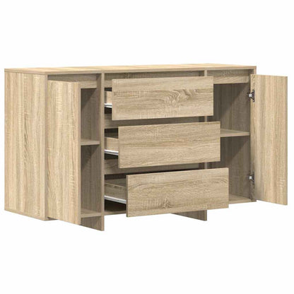 vidaXL Sideboard Sonoma Oak 120 x 41 x 75 cm Engineered Wood