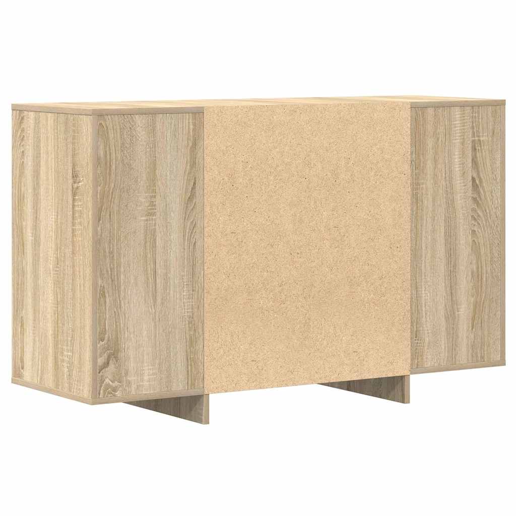 vidaXL Sideboard Sonoma Oak 120 x 41 x 75 cm Engineered Wood