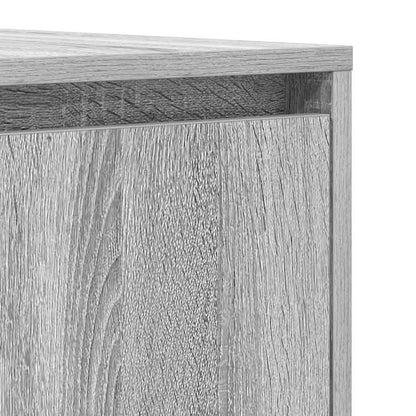 vidaXL Sideboard Grey Sonoma 120 x 41 x 75 cm Engineered Wood