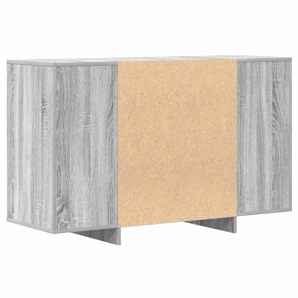 vidaXL Sideboard Grey Sonoma 120 x 41 x 75 cm Engineered Wood
