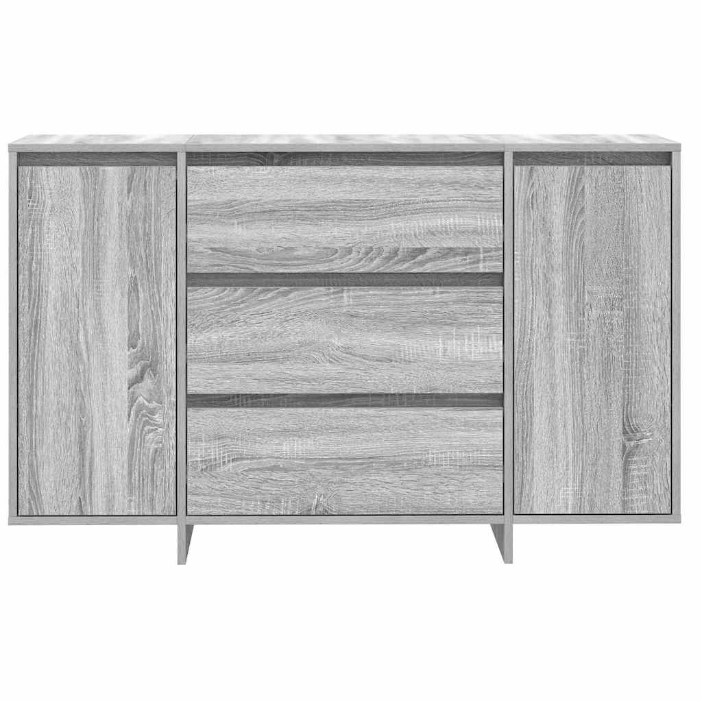 vidaXL Sideboard Grey Sonoma 120 x 41 x 75 cm Engineered Wood