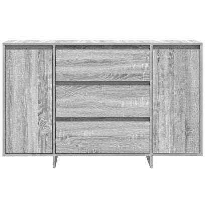 vidaXL Sideboard Grey Sonoma 120 x 41 x 75 cm Engineered Wood