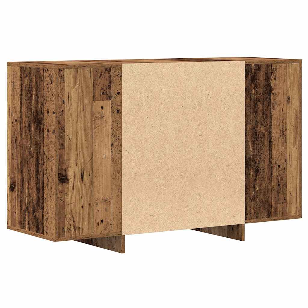 vidaXL Sideboard with Drawer Old Wood 120 x 41 x 75 cm Engineered Wood
