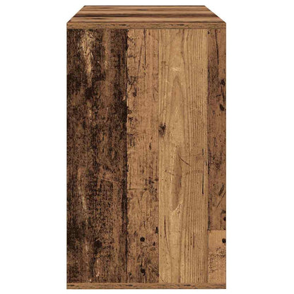 vidaXL Sideboard with Drawer Old Wood 120 x 41 x 75 cm Engineered Wood