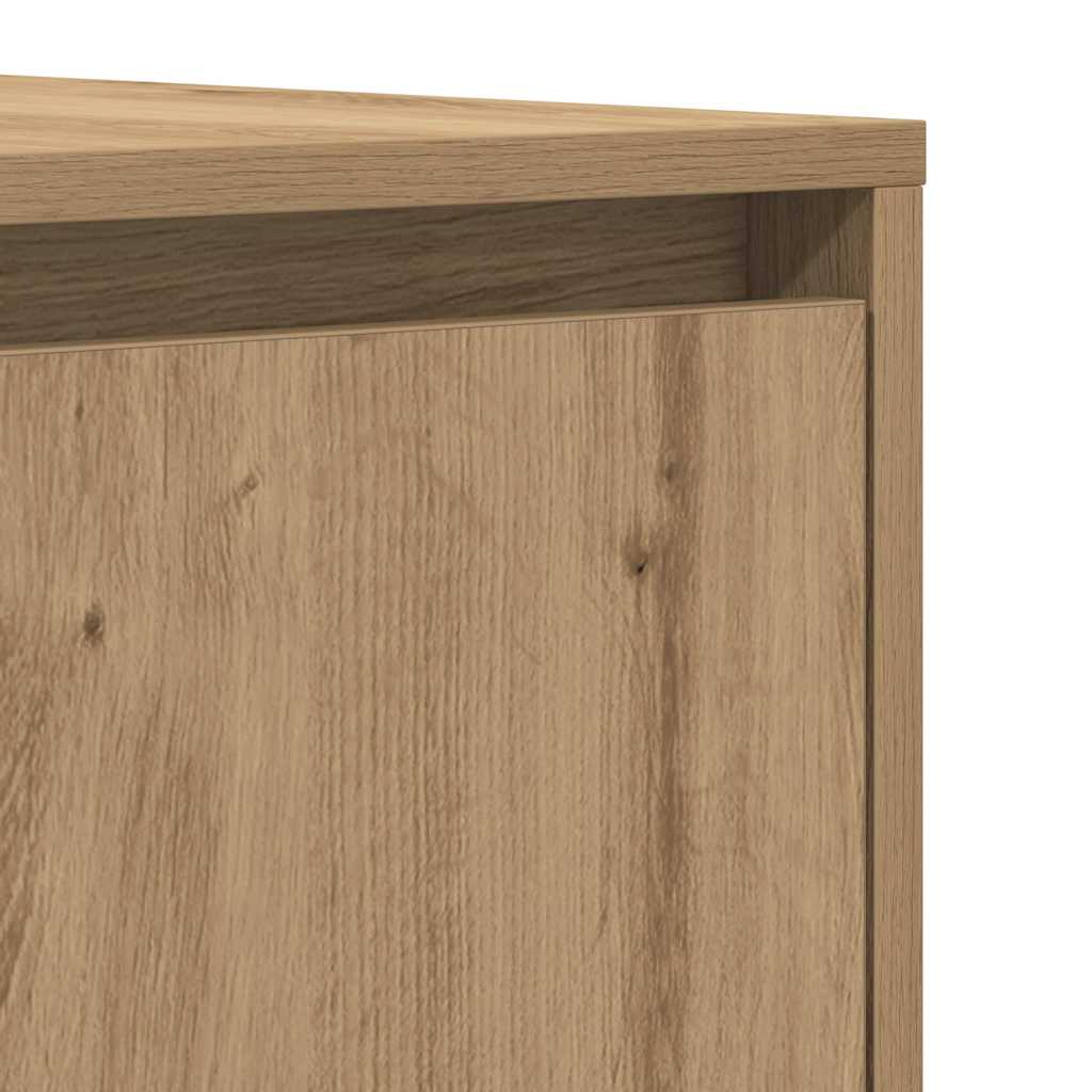 vidaXL Sideboard Artisan Oak 120 x 41 x 75 cm Engineered Wood