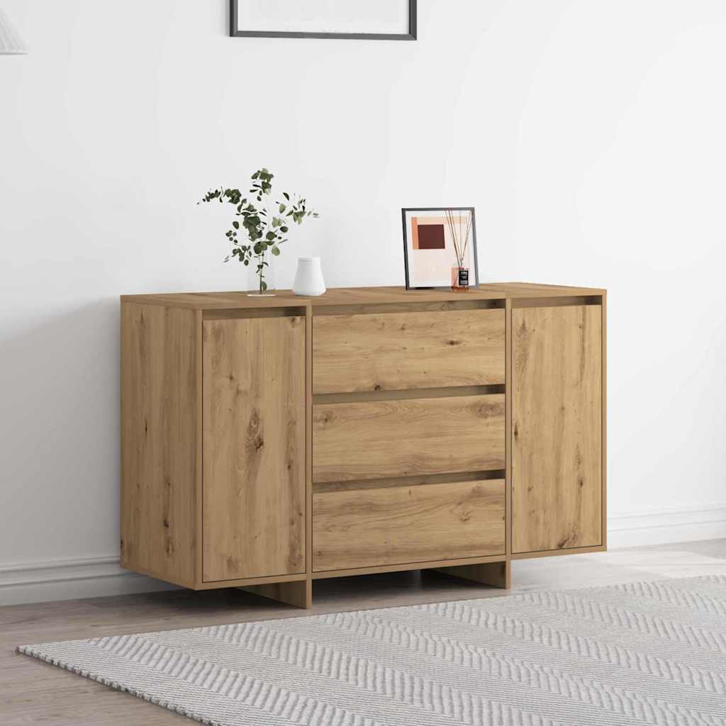 vidaXL Sideboard Artisan Oak 120 x 41 x 75 cm Engineered Wood