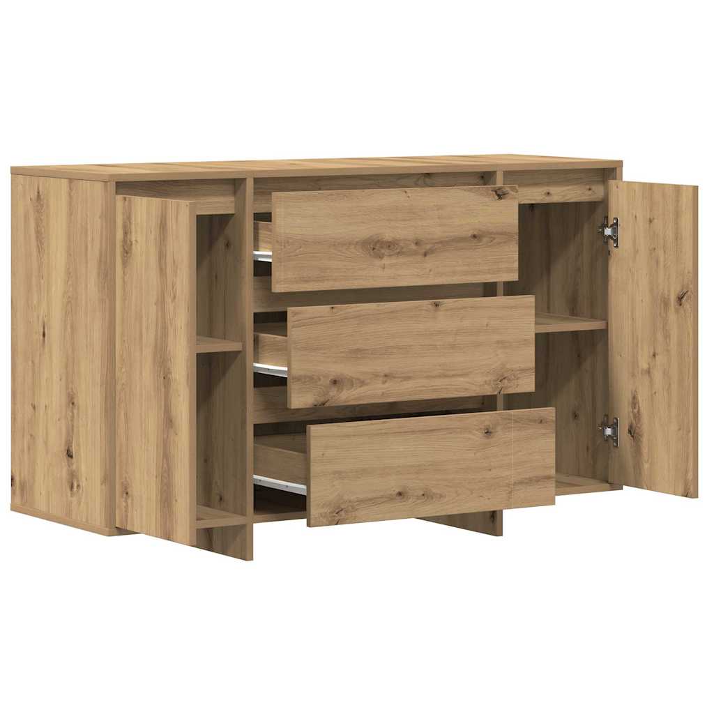 vidaXL Sideboard Artisan Oak 120 x 41 x 75 cm Engineered Wood