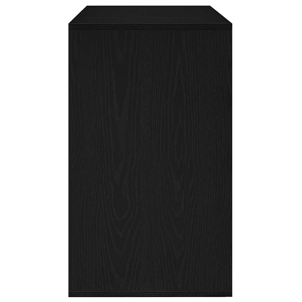 vidaXL Sideboard Black Oak 120 x 41 x 75 cm Engineered Wood