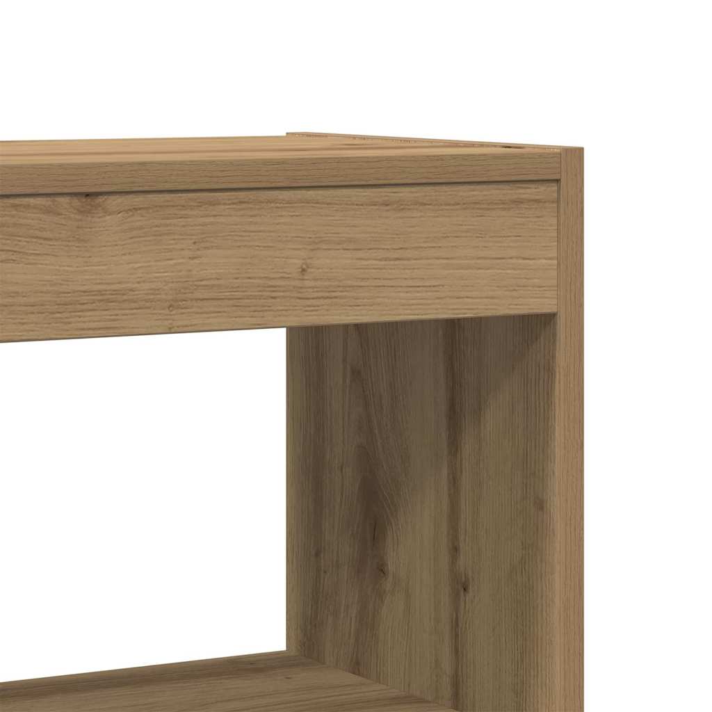 vidaXL Book Cabinet 6-Tier 80 x 30 x 198 cm Engineered Wood