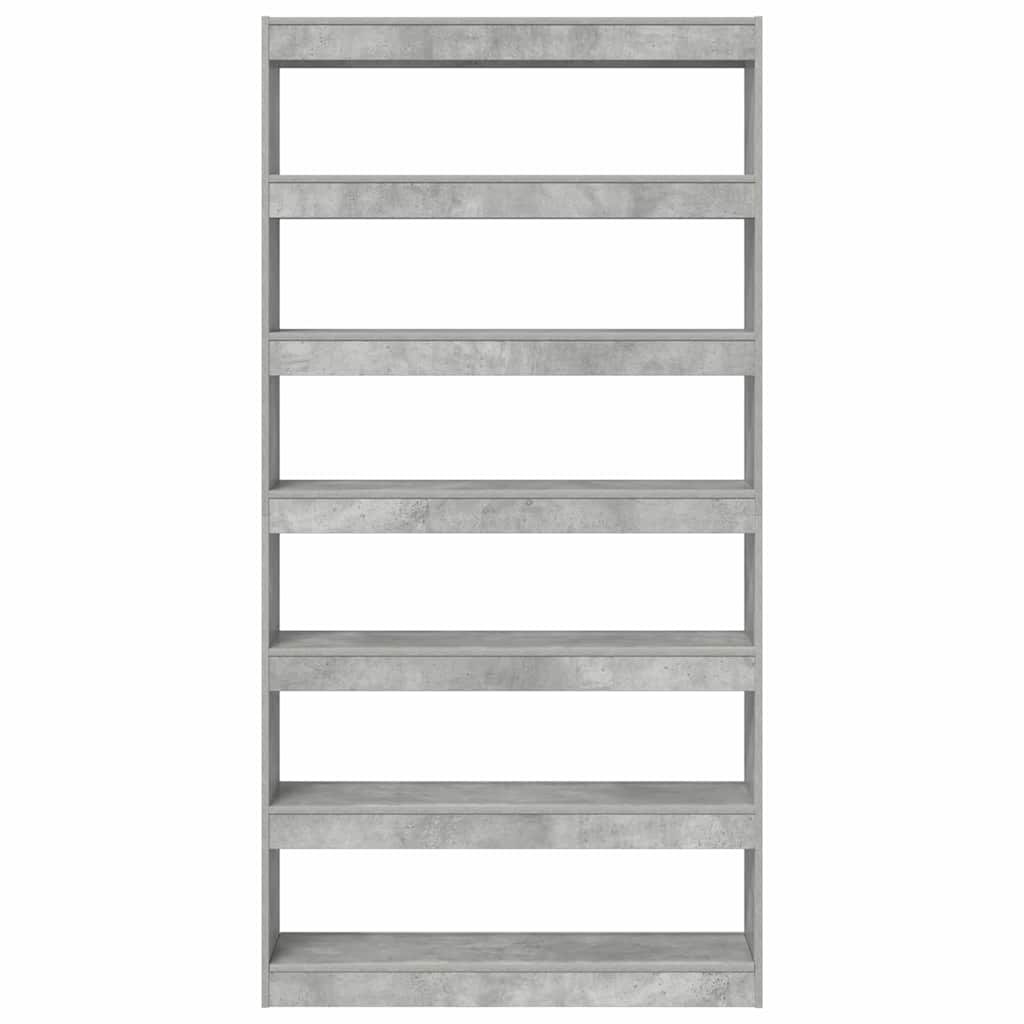 vidaXL Book Cabinet 6-Tier 100 x 30 x 198 cm Engineered Wood