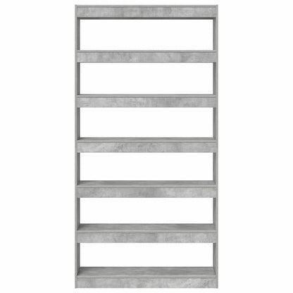 vidaXL Book Cabinet 6-Tier 100 x 30 x 198 cm Engineered Wood