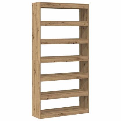 vidaXL Book Cabinet 6-Tier 100 x 30 x 198 cm Engineered Wood
