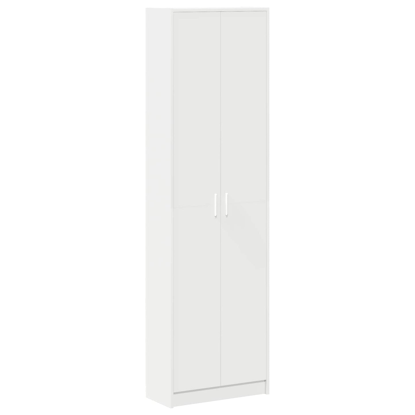 vidaXL Wardrobe with Shelf White 55 x 25 x 189 cm Engineered Wood