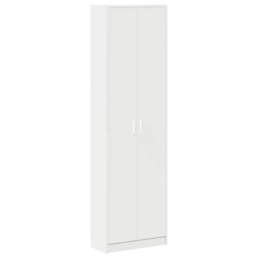 vidaXL Wardrobe White 55 x 25 x 189 cm Engineered Wood
