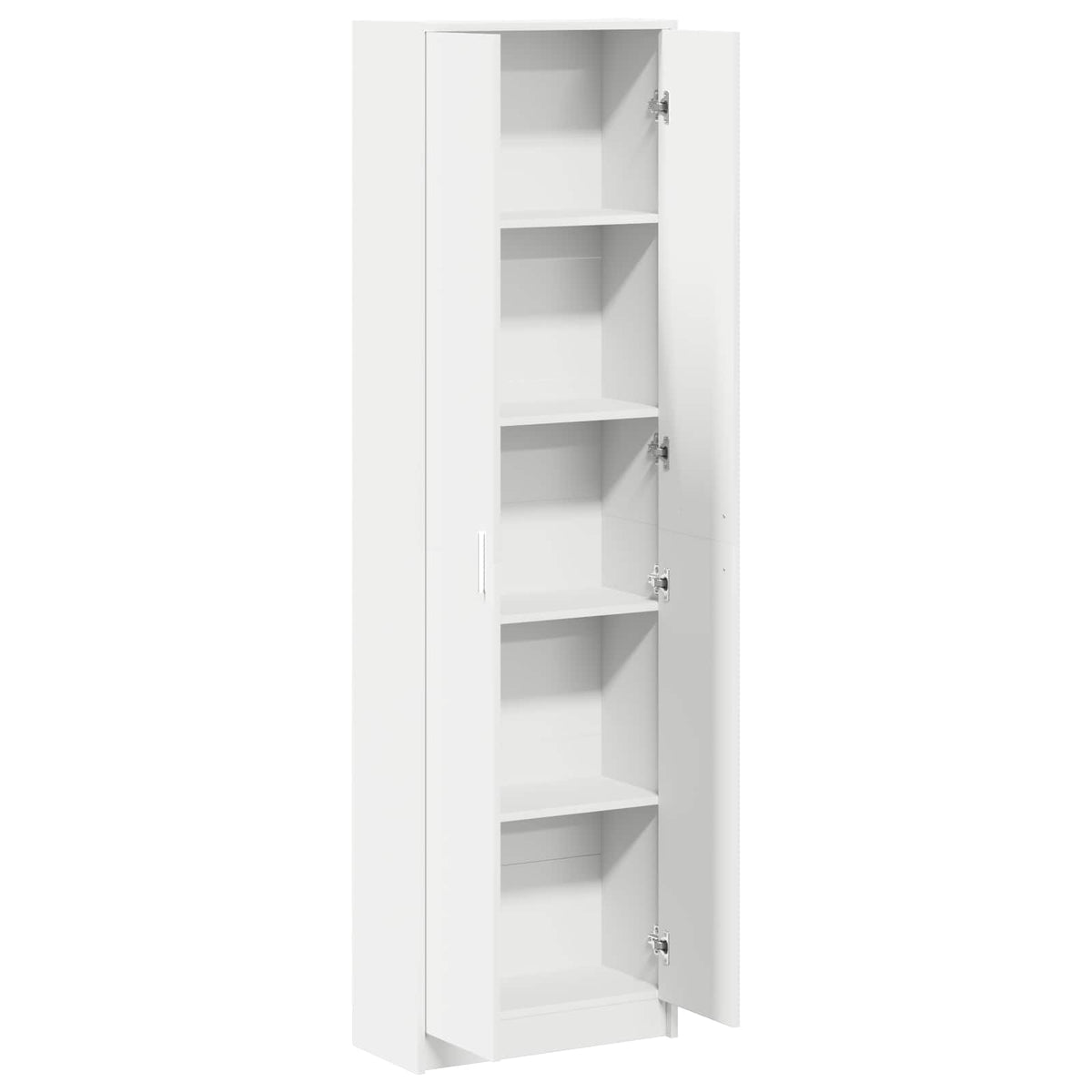 vidaXL Wardrobe White 55 x 25 x 189 cm Engineered Wood