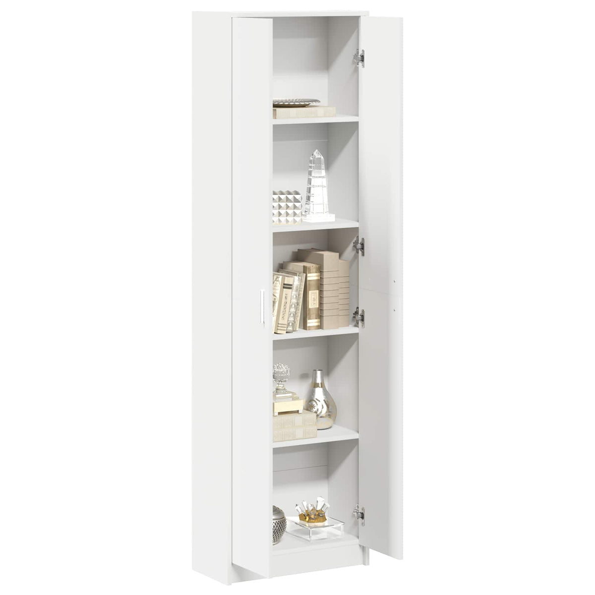 vidaXL Wardrobe White 55 x 25 x 189 cm Engineered Wood