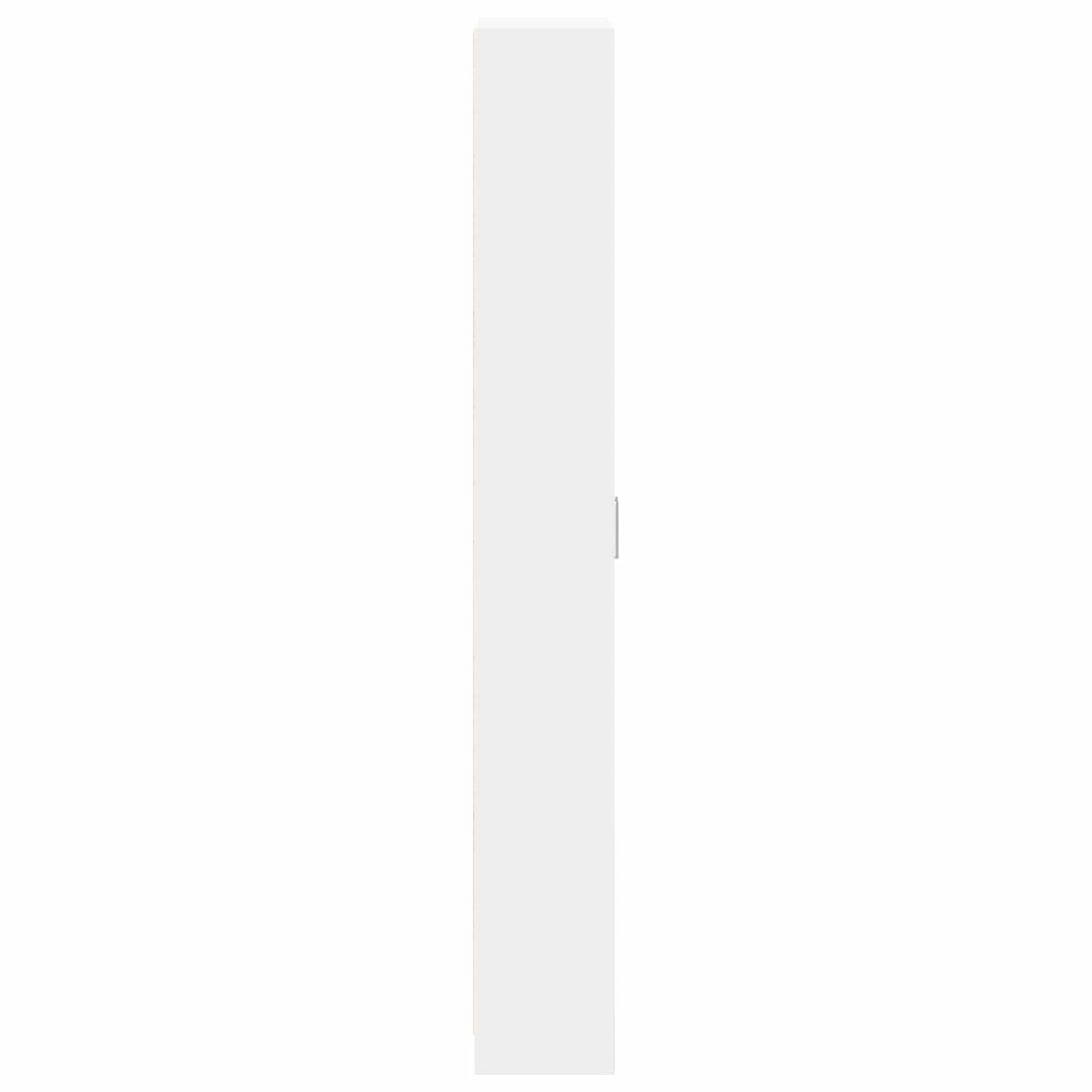 vidaXL Wardrobe White 55 x 25 x 189 cm Engineered Wood