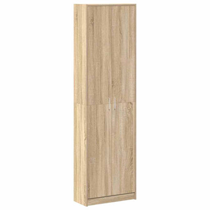 vidaXL Wardrobe Sonoma Oak 55 x 25 x 189 cm Engineered Wood