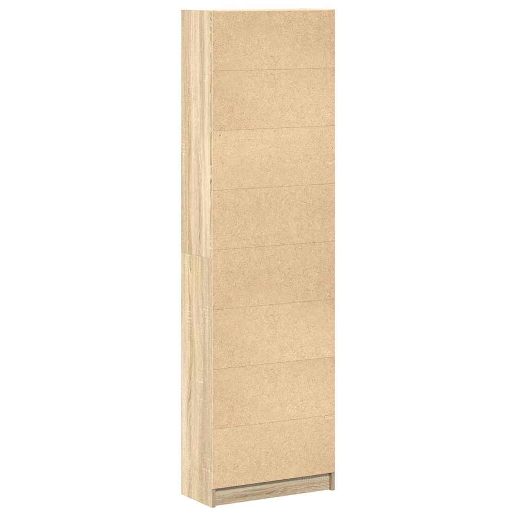 vidaXL Wardrobe Sonoma Oak 55 x 25 x 189 cm Engineered Wood