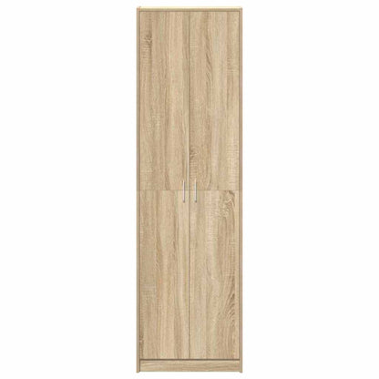 vidaXL Wardrobe Sonoma Oak 55 x 25 x 189 cm Engineered Wood