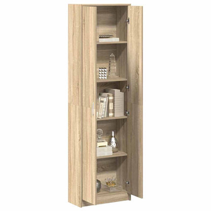 vidaXL Wardrobe Sonoma Oak 55 x 25 x 189 cm Engineered Wood