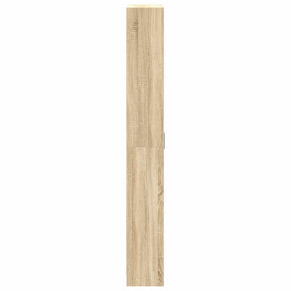 vidaXL Wardrobe Sonoma Oak 55 x 25 x 189 cm Engineered Wood