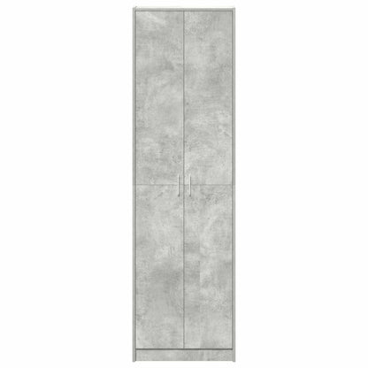 vidaXL Wardrobe Concrete Grey 55 x 25 x 189 cm Engineered Wood