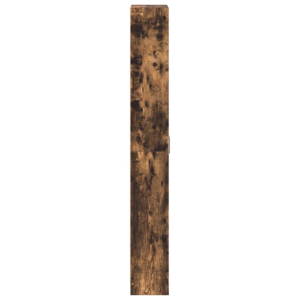 vidaXL Wardrobe Smoked Oak 55 x 25 x 189 cm Engineered Wood