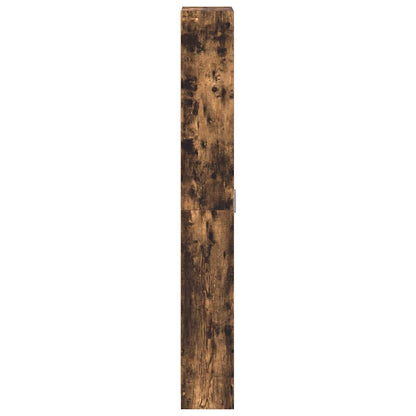 vidaXL Wardrobe Smoked Oak 55 x 25 x 189 cm Engineered Wood